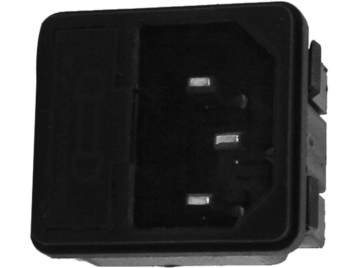 Enchufe Iec320 C14, Dispositivo Antirretorno, Portafusibles, Toma De Corriente Ac250v 10a