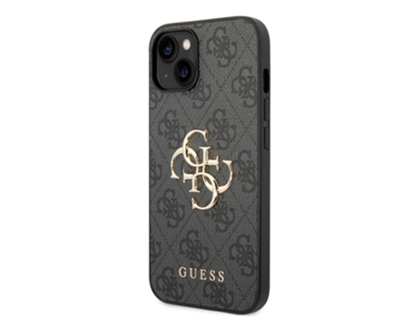 Funda para iPhone 15 GUESS Piel Sintética Negro