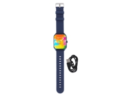 2026-reloj Inteligente Con Pantalla Táctil Ip68 Impermeable, Oxígeno En Sangre, Pedometer Y Llamadas, Azul