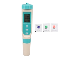 Medidor Digital De Calidad Del Agua 7 En 1: Tds, Ce, Ph, Salinidad, Densidad Específica, Orp, Temperatura, Resistente Al Agua Ip67.
