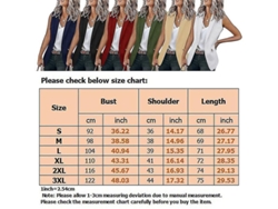 2026-chaleco Sin Mangas Para Mujer Casual Traje Blazer Abrigo De Trabajo Primavera Otoño Invierno