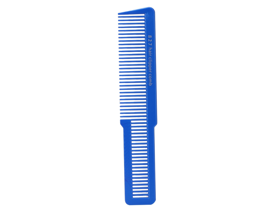 Pente De Cabeleireiro Profissional Para Corte Com Máquina De Cortar Cabelo (azul)