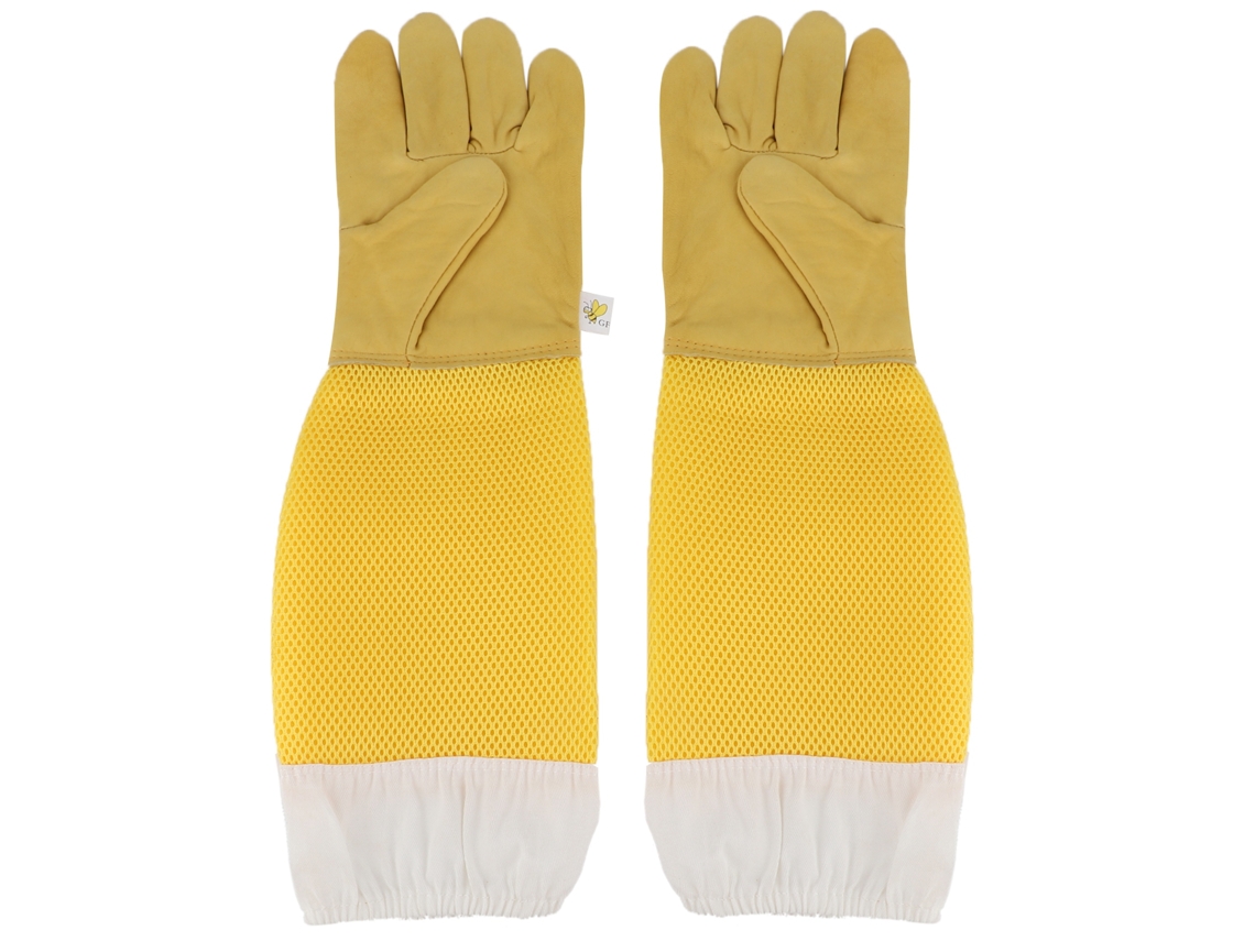 Guantes de apicultura LAXISCREED, piel de oveja transpirable