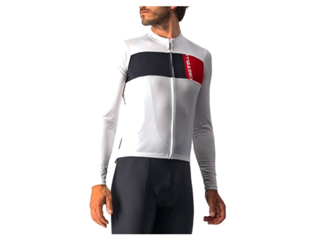 Jerseys CASTELLI Camisola Manga Comprida Prologo 7 Branco XL Homem