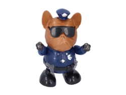 Dan26-juguete Perro Robot Electrónico Bailarín Con Luces Y Música Regalo Para Niños Color Azul
