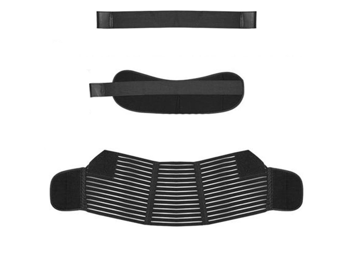 Cinturón de maternidad negro, soporte para cintura, espalda y vientre Rnemitery