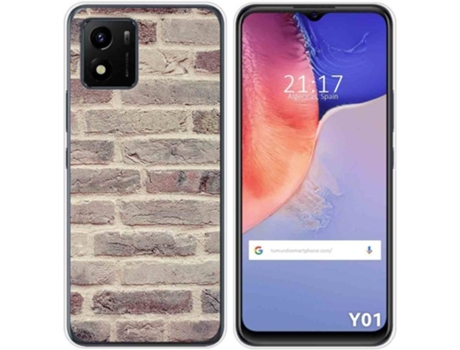 Carcasa Vivo Y01 TUMUNDOSMARTPHONE Dibujos Ladrillo 01 Multicolor