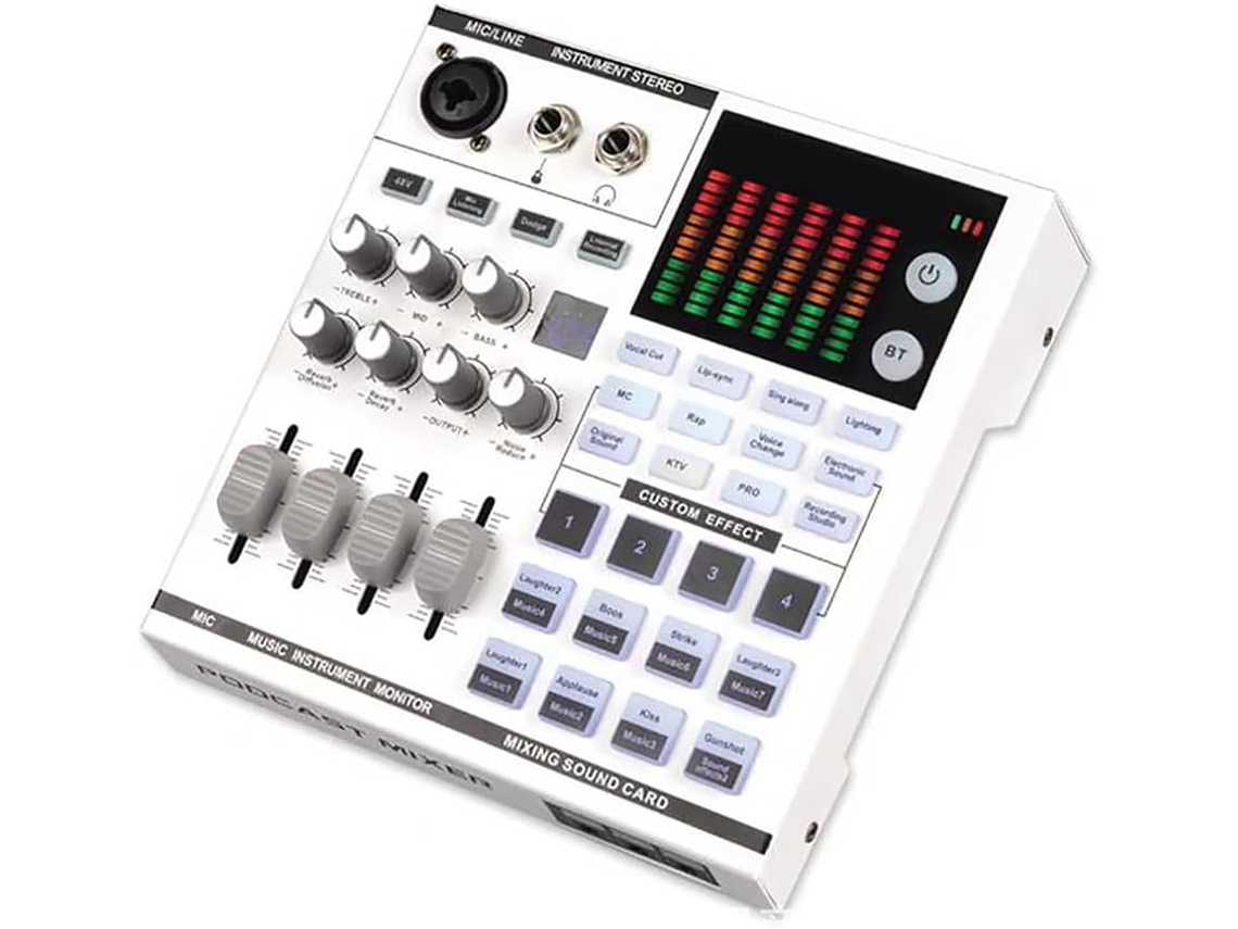 Tarjeta De Sonido Sn800 Live Para Sonido Musical Multifuncional