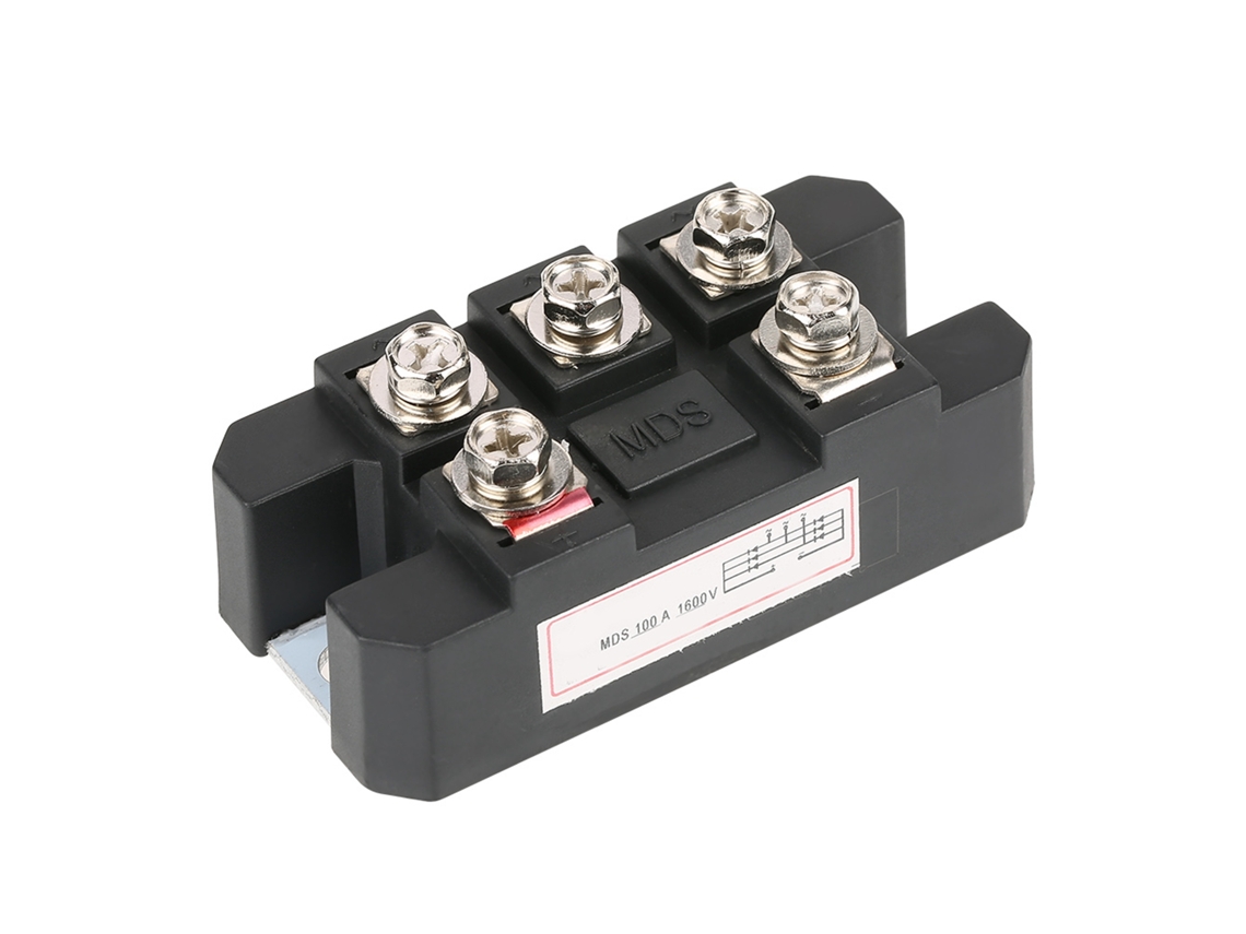 1 Rectificador De Puente Trifásico Con Diodo De Alta Potencia Mds100a Negro De 100 A Y 1600 V