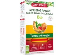 SUPERDIET Ginseng Jalea Real Bio 20 Ampollas