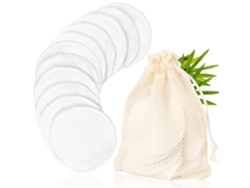 KOFIHETY Discos absorbentes lavables para lactancia, aptos para pieles sensibles, desmaquillantes reutilizables y ecológicos de alta absorción, ahorrando diner
