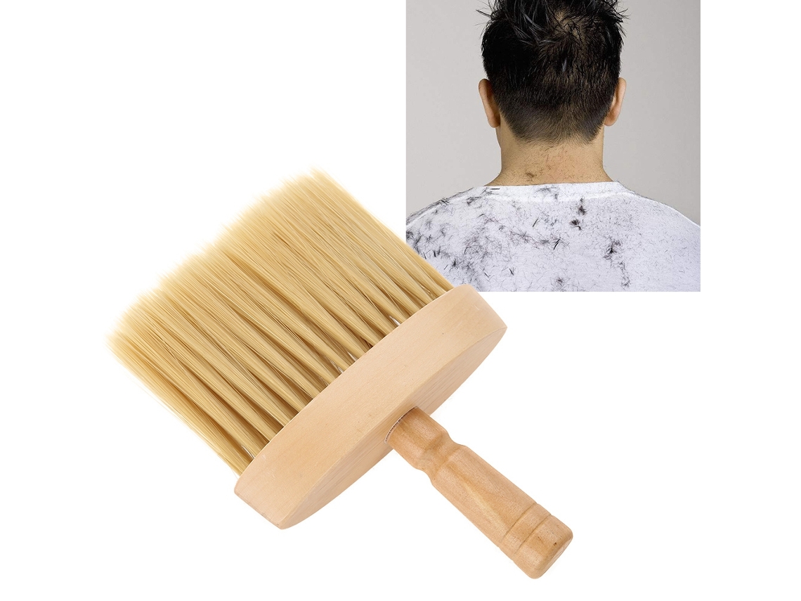 Pincel Para Barbero Cepillo De Limpieza De Pelo Cuello Cara Herramienta De Peluquería