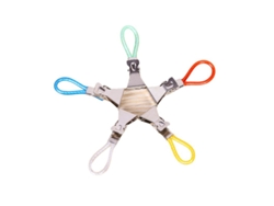 Juego de 15 ganchos para toallas, prácticos y multifuncionales, para cocina, baño y playa Tommy01