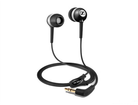 Auriculares Sennheiser Cx300 II con cable negro para iPhone y Android