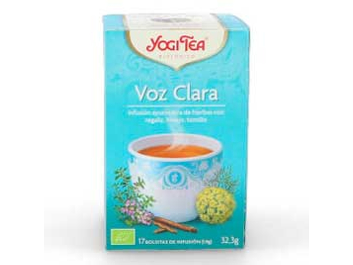 Té YOGI TEA Yogi Voz Clara 17 Bolsitas (1,8 g)