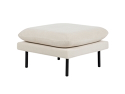 Otomana BELIANI Vinterbro de Poliéster Beige 70x70x44