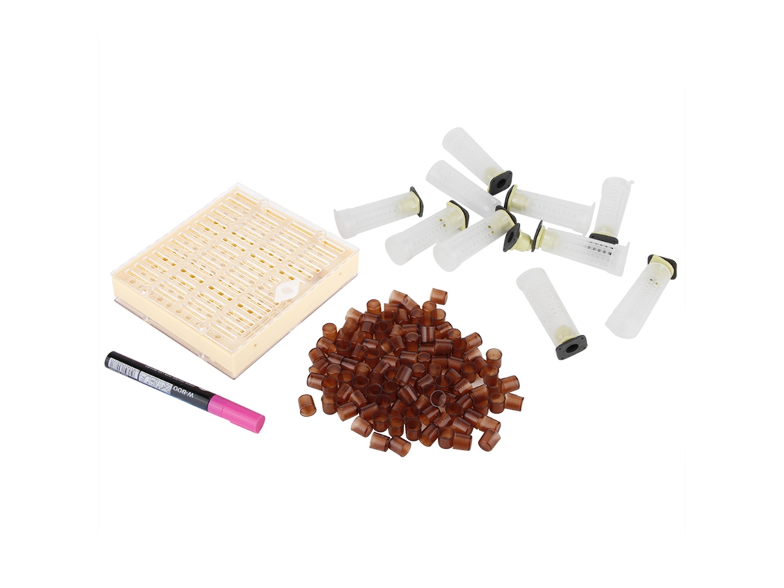 Kit De Apicultura Con Copa, Jaula Para La Reina Y Herramientas De Apicultura.
