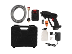 Hidrolavadora Portátil Inalámbrica De 30 Bares Para Automóviles Con Manguera Filtrada De 5 M, Batería Y Enchufe Estadounidense De 110-240 V.