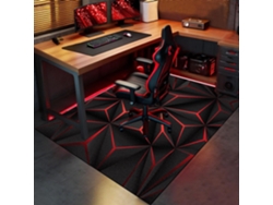 Alfombrilla Antideslizante Silla Gaming, Oficina, Suelo Madera, Suelos Ruedas, Protector Sillas, 70 X 130 Cm