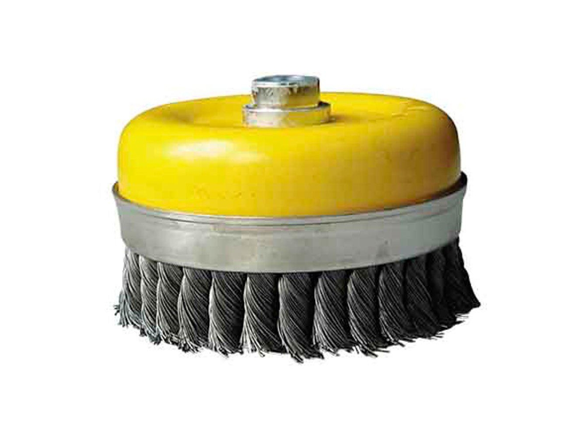 Mota Herramientas Cepillo Copa Acero Trenzado Ftr080 80 Mm