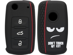 Funda para llave de coche con tres botones ZYBLSSBB, no toque las teclas.