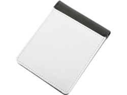 Cartera Mujer Sintética Blanca Diseño Transferencia Térmica Diy Tarjetero Elegante Práctico Doméstico Libre