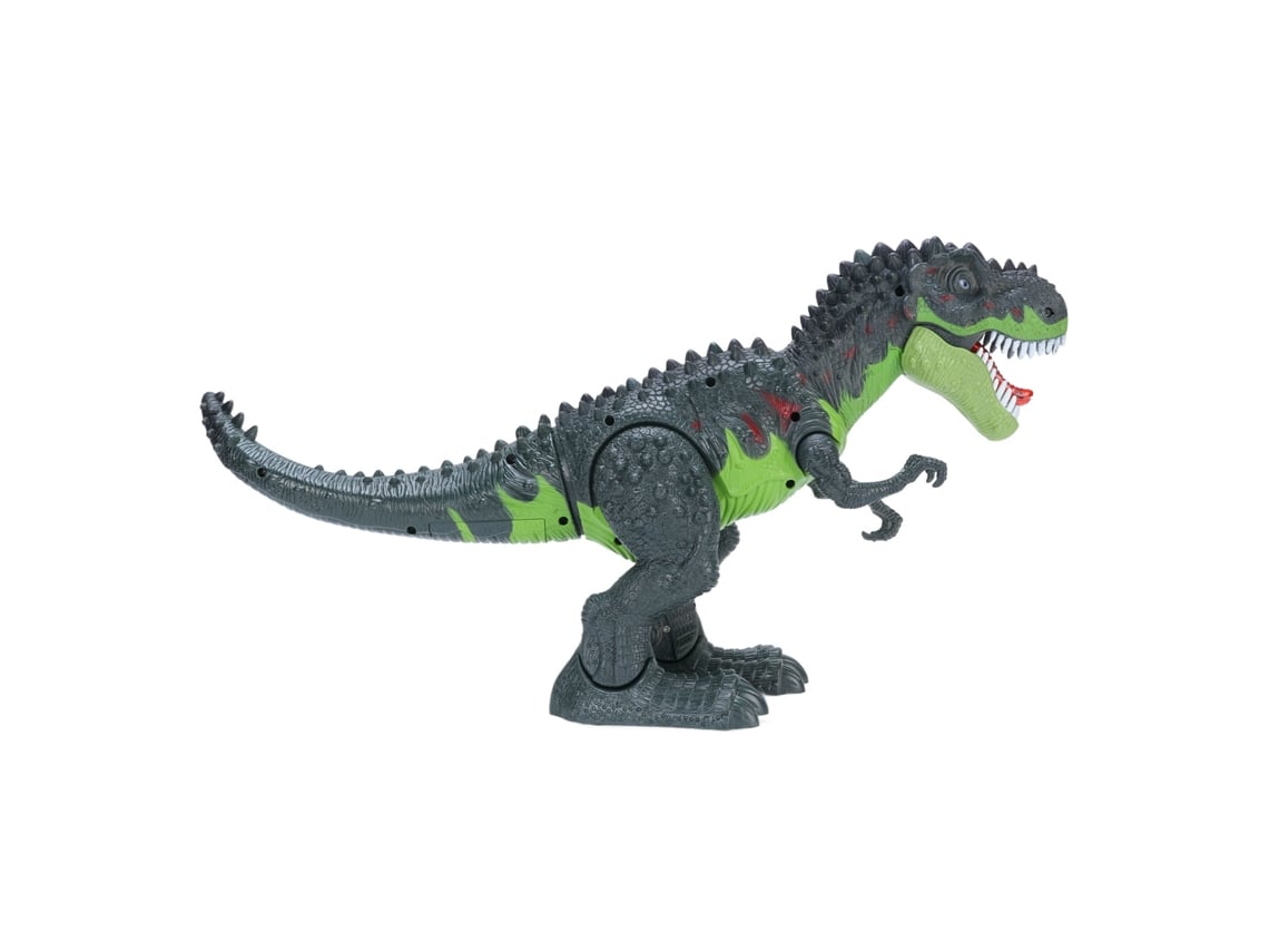 Brinquedo De Dinossauro Elétrico Andante Com Som E Luz Interativa Simulação Alta