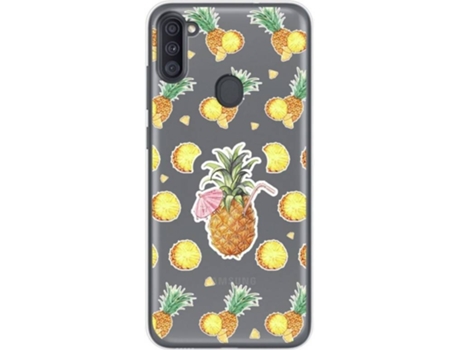 Carcasa Samsung Galaxy M11 TUMUNDOSMARTPHONE Dibujos Transparente Multicolor
