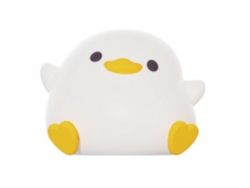 Linda luz nocturna de pato para niños, luz de sueño de silicona suave con USB recargable, luces nocturnas con sensor táctil para regalo de h CHRONUS