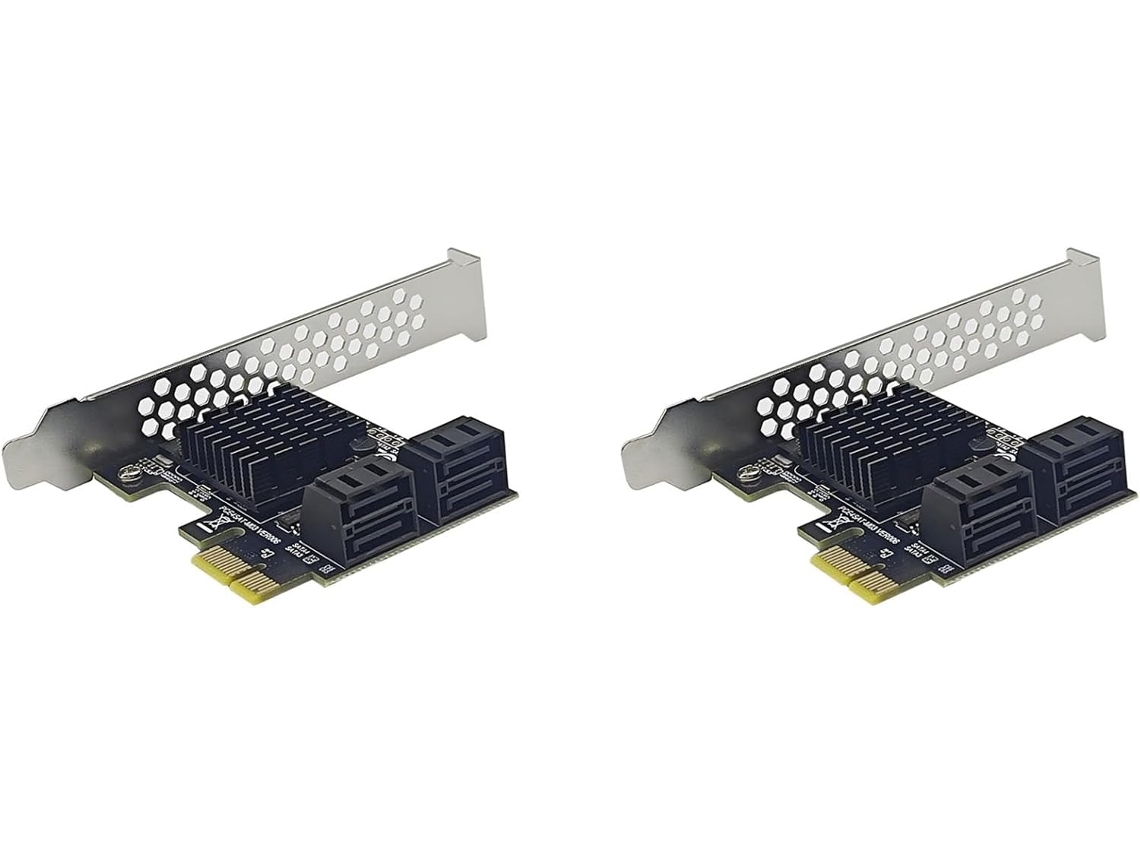 Tarjeta De Expansión De 2 Puertos Sata3.0 A Pci-e4, Adaptador De 6g 88se9215