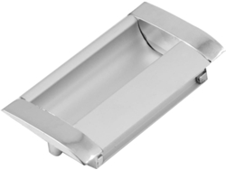 Tirador Rectangular Para Puerta De Armario De Aleación Color Plata De 3 Pies De Largo