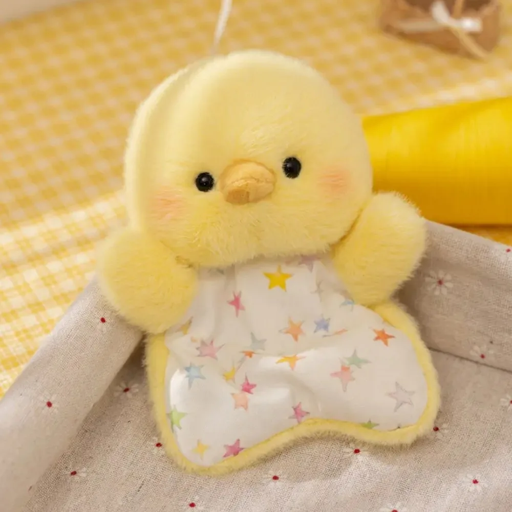 Peluche de pollo de dibujos animados: suave, esponjoso y antiestrés.