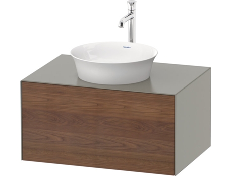 DURAVIT Tulip blanco, mueble de baño montado en la pared, ancho 800 x profundidad 550mm, con 1 extractor, con tecnología de punta, WT49750