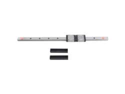 Guía Lineal De Acero De Alta Precisión En Miniatura De 400 Mm Con 2 Bloques.