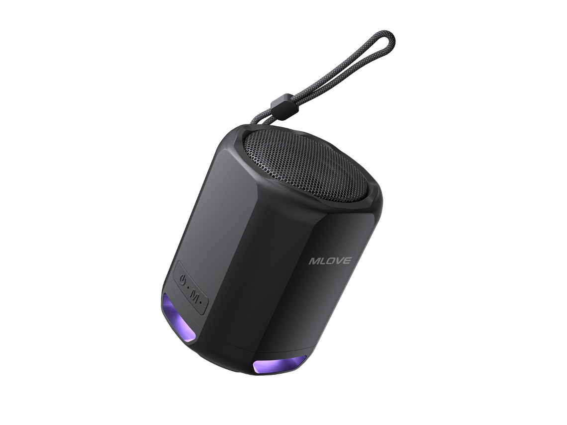 Altavoz Bluetooth Portátil Con Sonido De Alta Calidad Y Efectos De Iluminación.