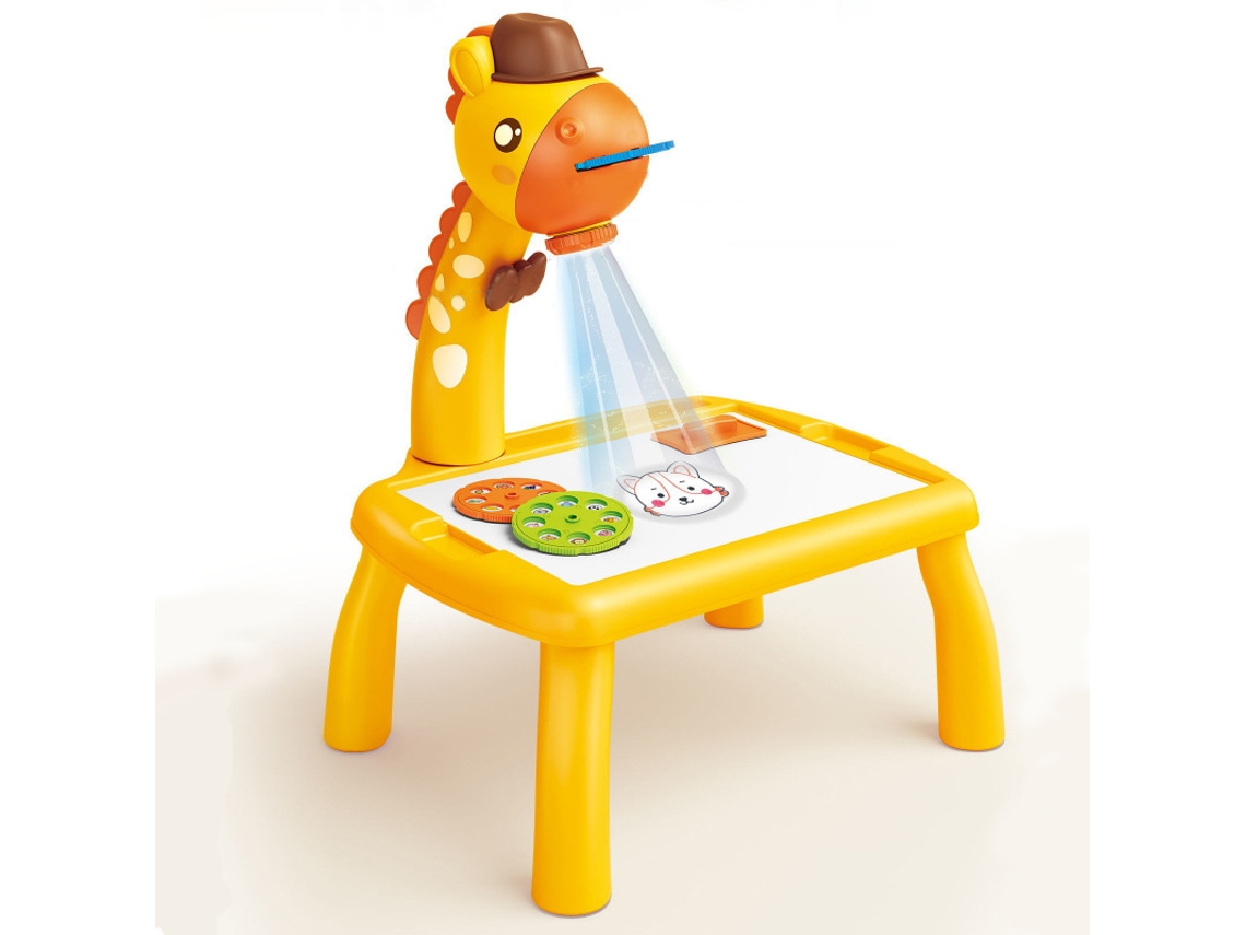 Mini Kit De Dibujo Led De Mesa Para Niños, Con Portapapeles, Juguete De Rompecabezas, Pequeño - C*