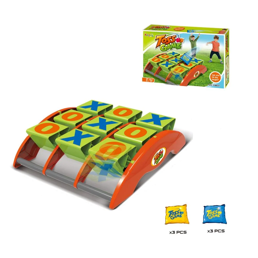 Juego Gigante De Tres En Raya Con Lanzamiento De Sacos De Arena (verde): Actividades Divertidas Para Reuniones Familiares.