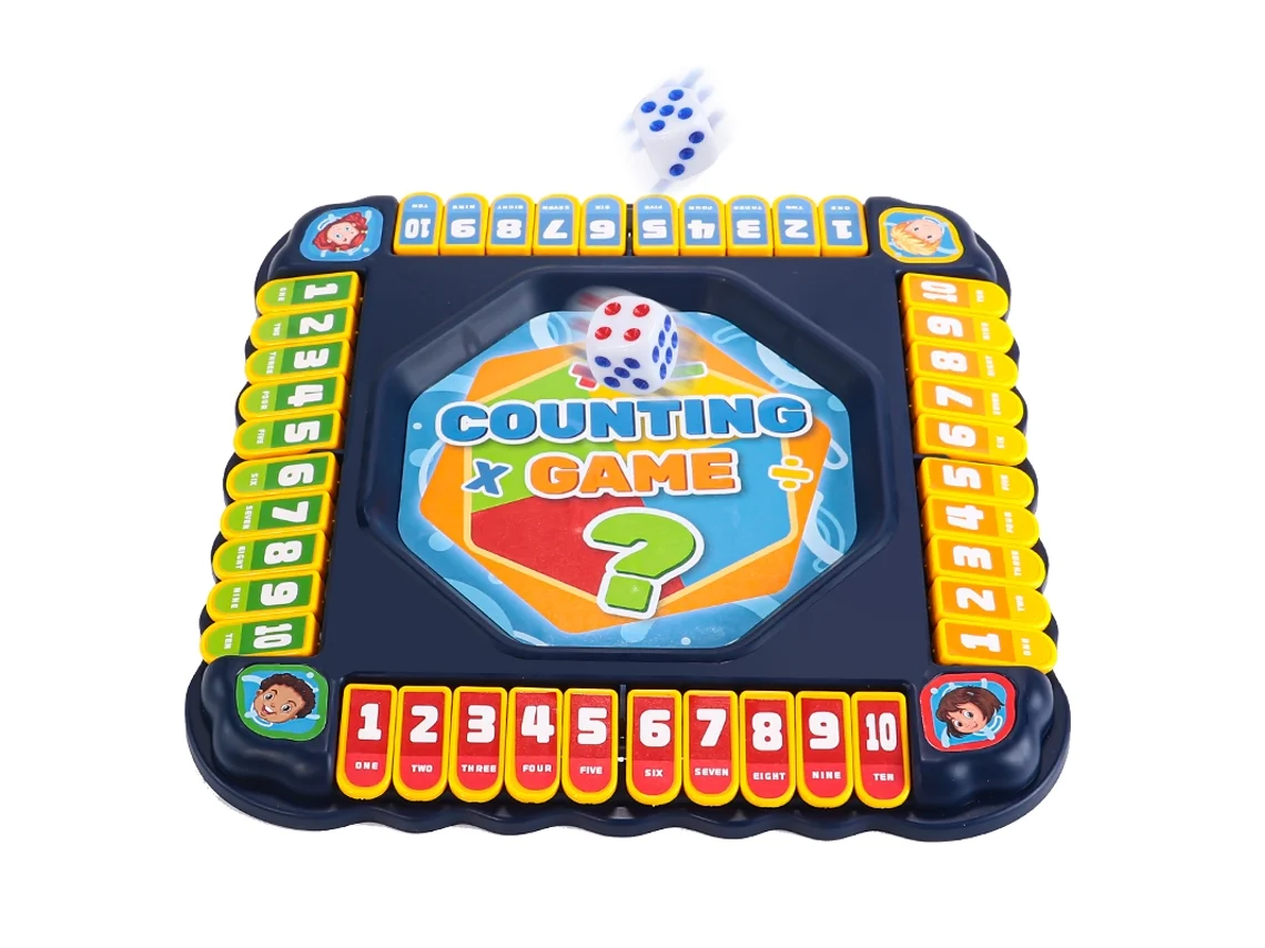 Juego De Memoria Infantil Con Números, Juguete Montessori Educativo 3-6 Años
