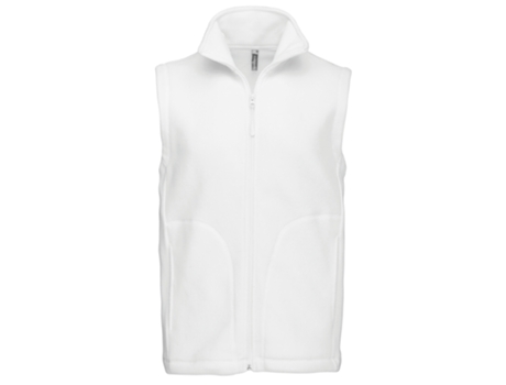 Chaleco para Hombre KARIBAN Luca Blanco para Multideportes (M)