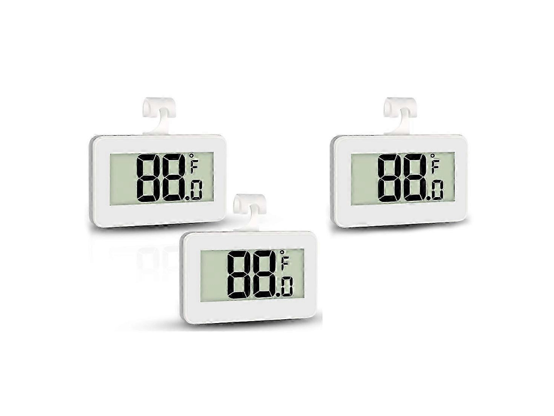 Termómetro para mini refrigerador, termómetro digital para congelador, termómetro de ambiente impermeable con H Ly Ebike