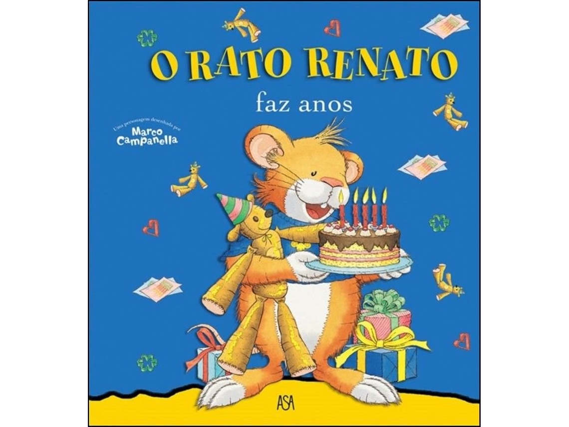 Libro O Rato Renato Faz Anos
