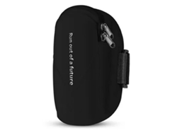 Riñonera Ajustable Impermeable De Tejido Oxford Con 2 Bolsillos Para Teléfono Y Llaves - Deportiva