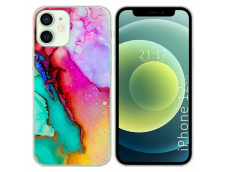 Carcasa iPhone 12 Mini (5.4) TUMUNDOSMARTPHONE Dibujos Multicolor
