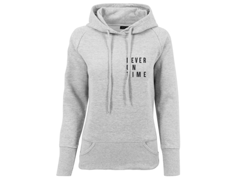 Sweatshirt para Mujer MISTER TEE (L - Gris)