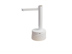 Bomba eléctrica para botellas de agua de 5 galones, doble uso, carga USB tipo C, automática, para camping Truyuety (blanca)