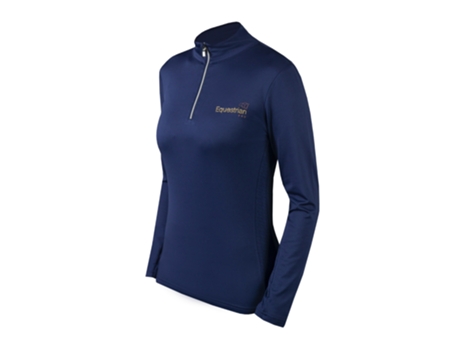 Camiseta de Mujer para Fitness HUMMEL Lead Poly Azul (XL)