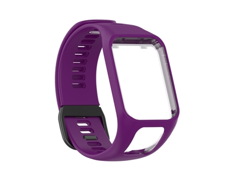 Correa de silicona para reloj inteligente Tomtom 4 (púrpura)