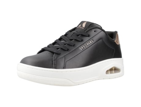 Zapatos de Mujer SKECHERS Uno Court Tecido Negro (37)