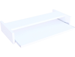 Soporte de Teclados HENOR Blanco (Madera - 70x31x11 cm)