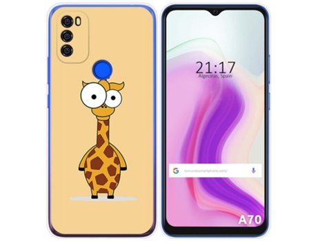 Carcasa Blackview A70 TUMUNDOSMARTPHONE Dibujos Multicolor